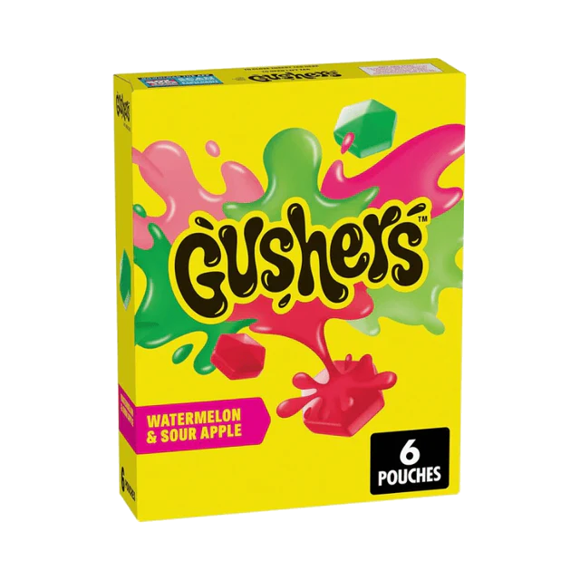 Gushers Watermelon & Sour Apple 136g (10x136g)