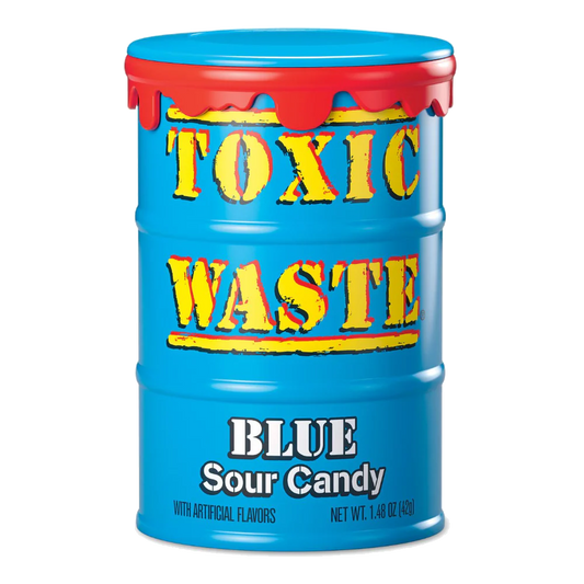 Toxic Waste Blue Drum (12x12x42g)